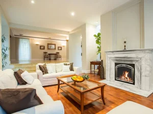 Inset Flush Fireplace Doors