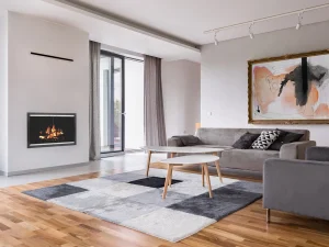 Inline Recessed Fireplace Doors