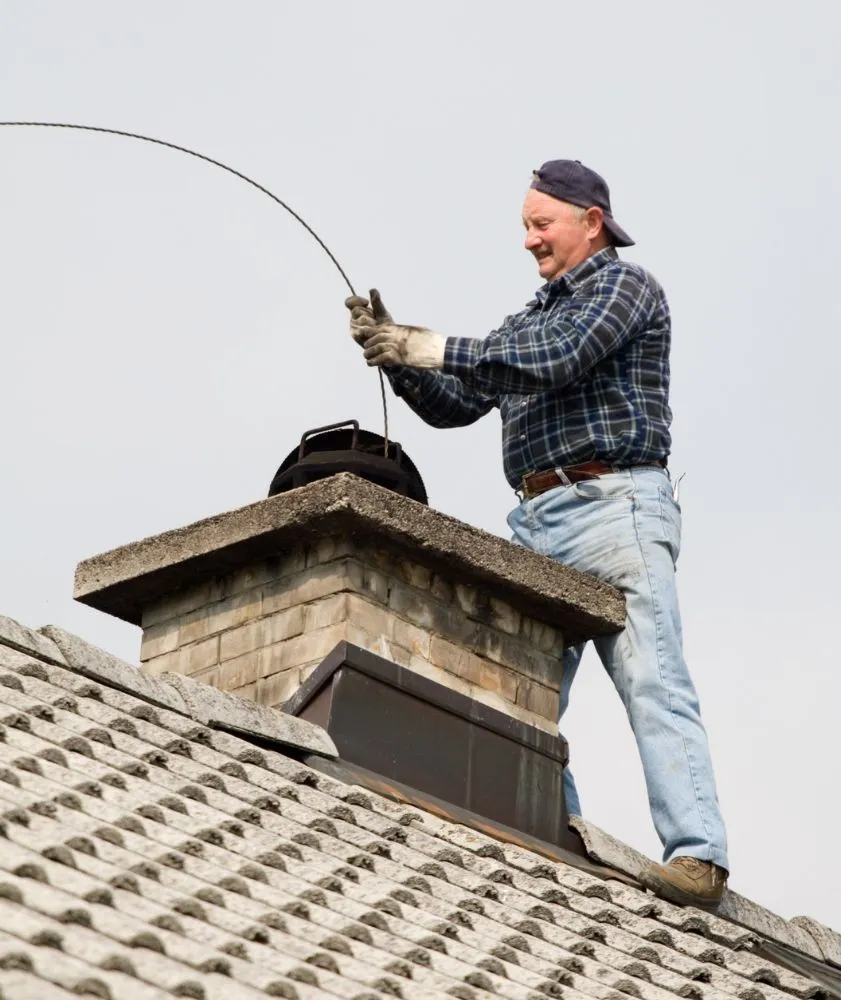 contractor providing certified chimney sweep 